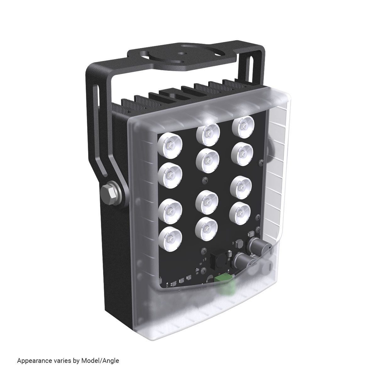 PoE IR Illuminator & White Light Combined Hybrid 25HE, Outdoor