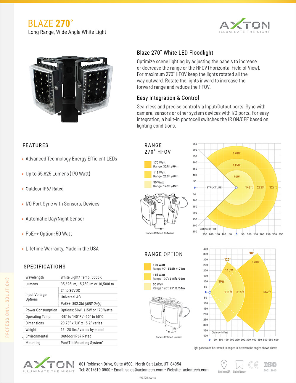 BLAZE_270_White_Floodlight_datasheet